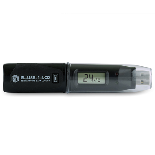 Temperature Data Logger with USB Interface and LCD Display